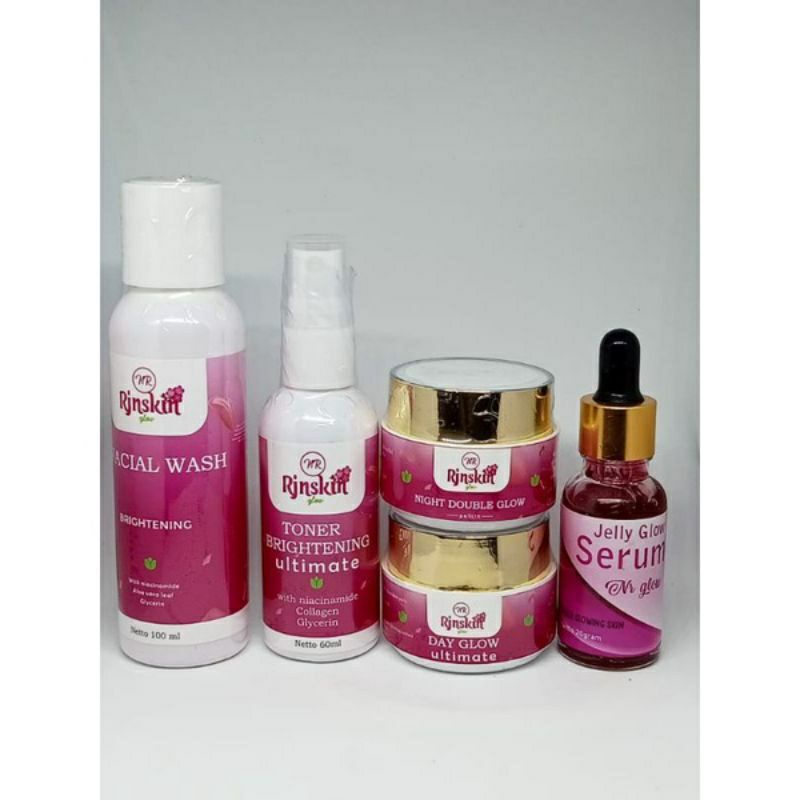 NR GLOW AMPUH MEMBERSIHKAN JERAWAT DAN FLEK / RJNSKIN ORIGINAL