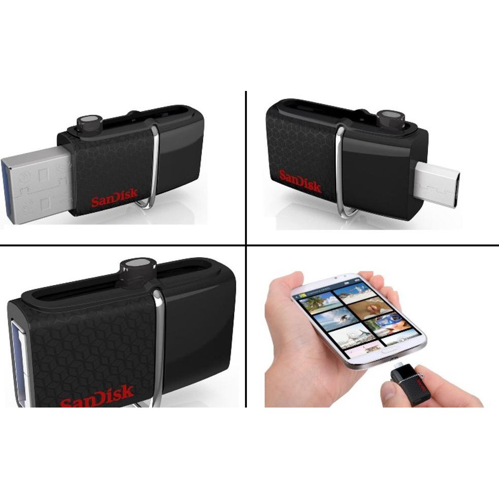 Diskon Sandisk Ultra Dual Otg Sddd2-64G Usb Flash Drive Usb 3.0 64Gb Berkualitas