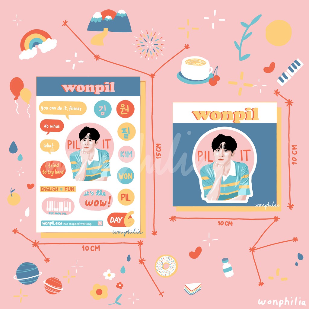 

DAY6 Sticker Sheet - WONPIL (Pre-order)