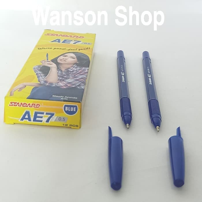

TERBARU PULPEN STANDART AE7 MURAH / PEN AE7 MURAH BIRU
