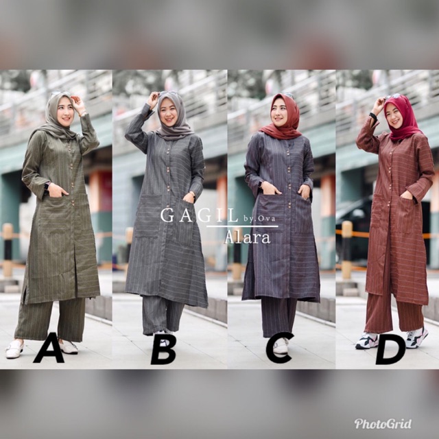 ALURA SET (Kulot+tunik) by gagil