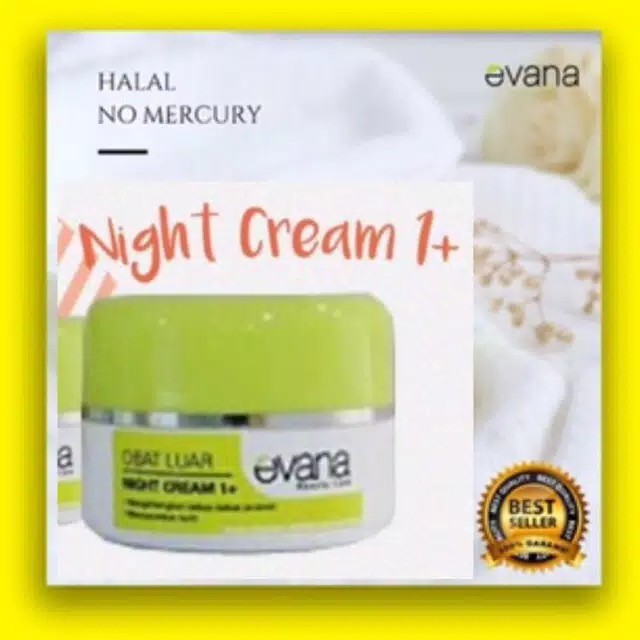 EVANA BEAUTY CARE / Night Cream1+ BPOM