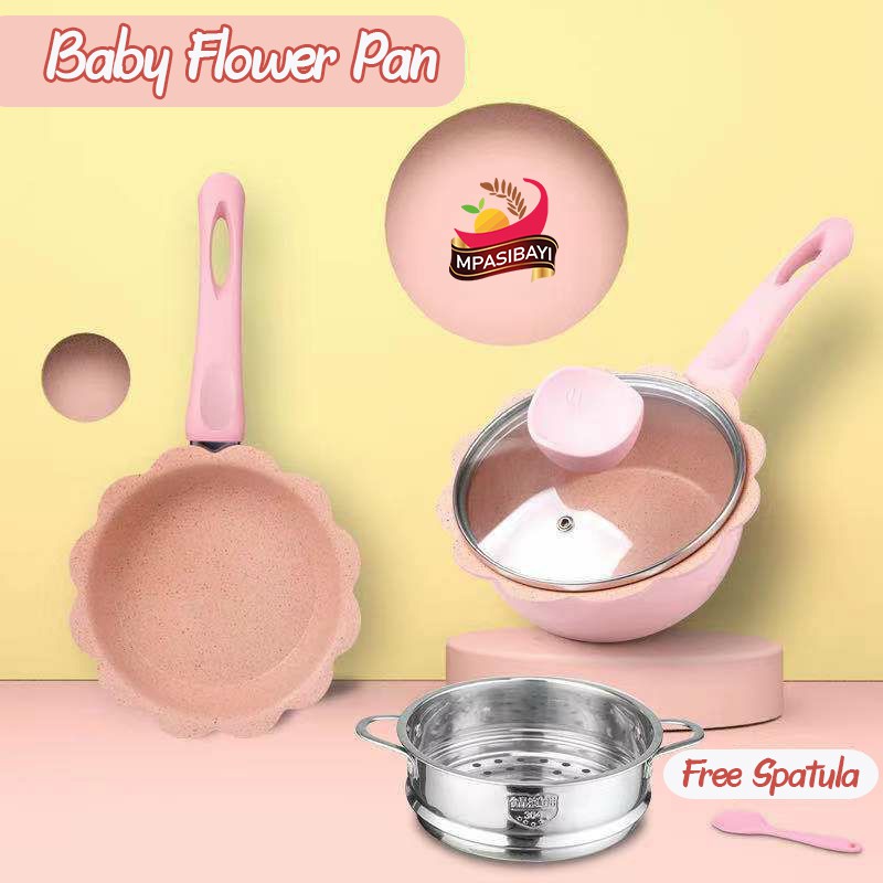 Jual Panci Mpasi Bayi Set Pan Baby Flower Pot Teknologi Jerman Shopee Indonesia