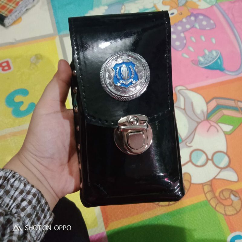 SARUNG HP SATPAM KULIT SINTETIS-SARUNG HP SECURITY KULIT SINTETIS