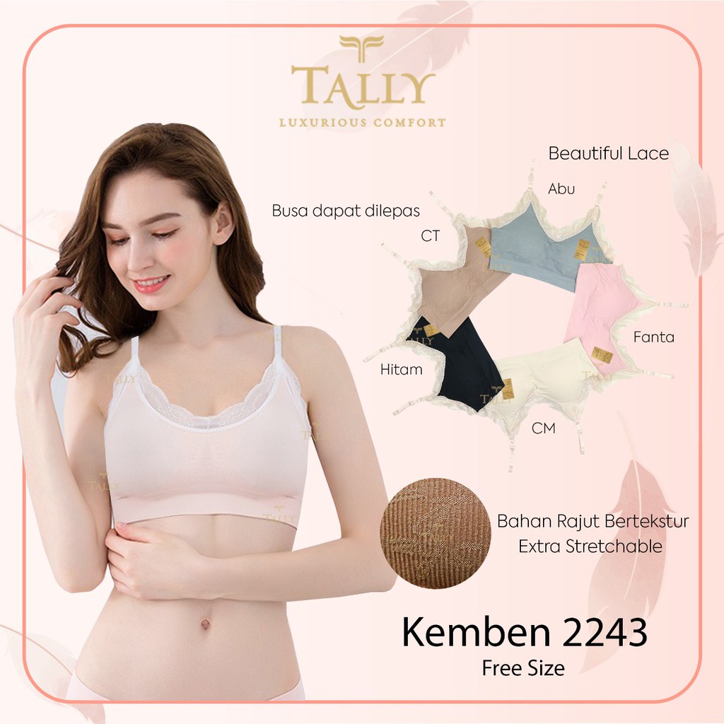 Kemben Bra Tally 2243 - Camisol Bra Exclusive Tally