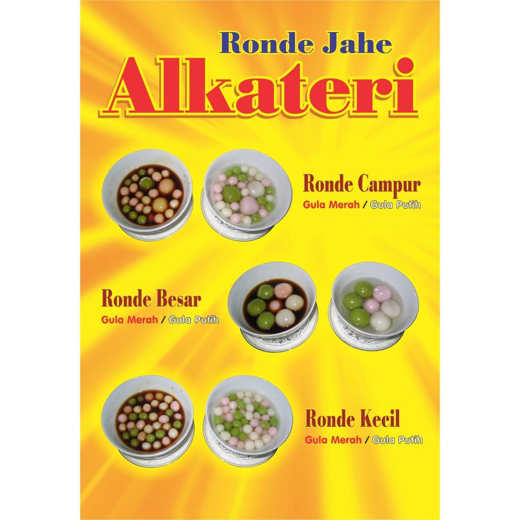 

Ronde Jahe Alkateri FROZEN