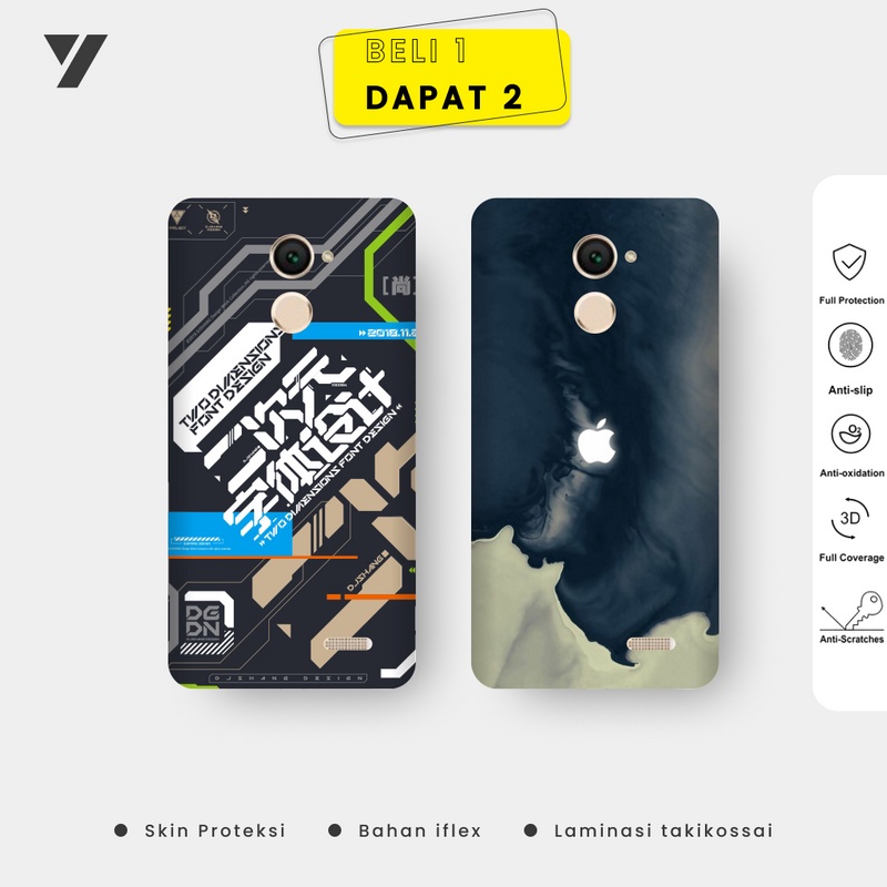 Garskin / Skin proteksi Himax H3 Plus [Dapat 2 Garskin] - Motif 4