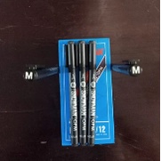 

Spidol Permanent Pen Snowman OHP tipe OPM Hitam