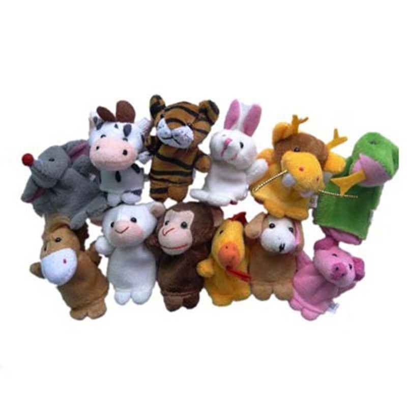 Boneka Jari Shio - Set isi 12 pcs - Chinese Zodiac Finger Puppets