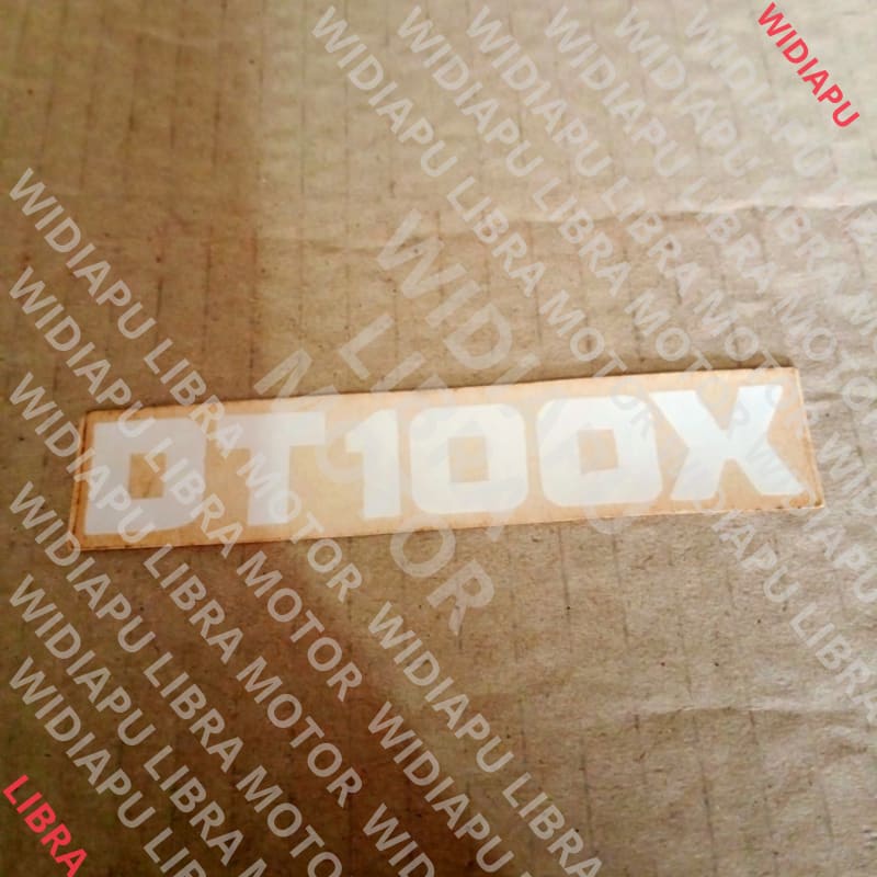 (100% Quality) STICKER STIKER DT100 DT100X Keren