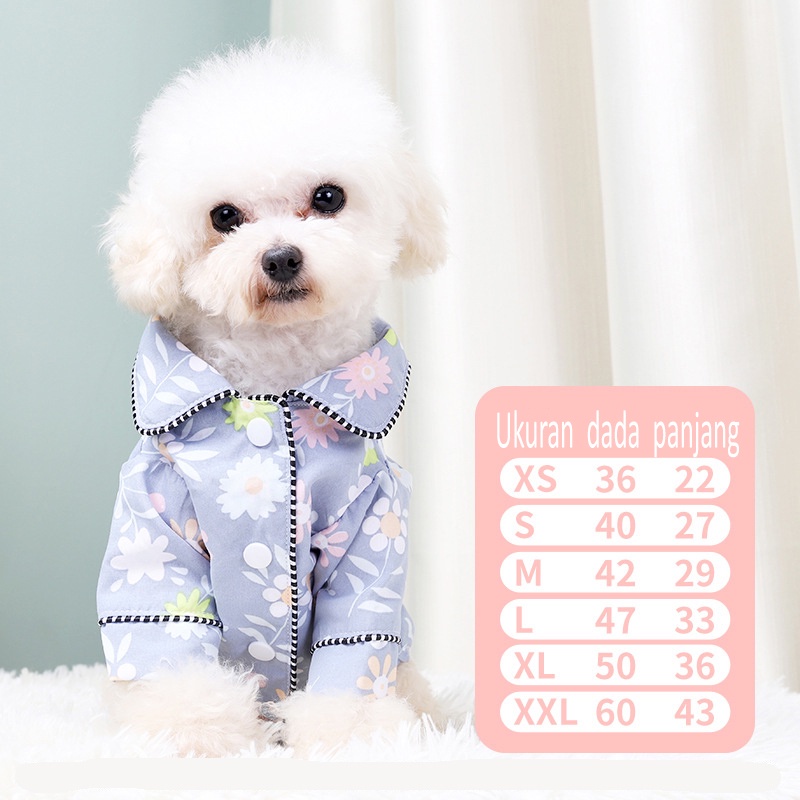 Pet Clothes Pajama Tidur Untuk Anjing dan Kucing Part 2