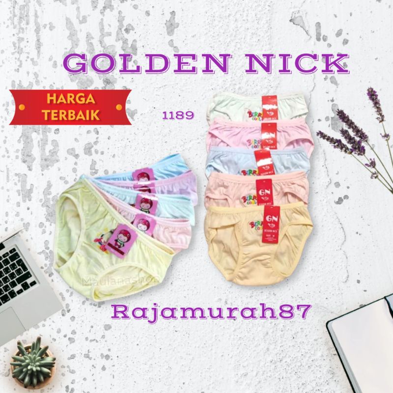 《 6PCS 》CD golden nick 1189 ● Golden Nick Anak ● SA1189 ● CD Anak Cewek