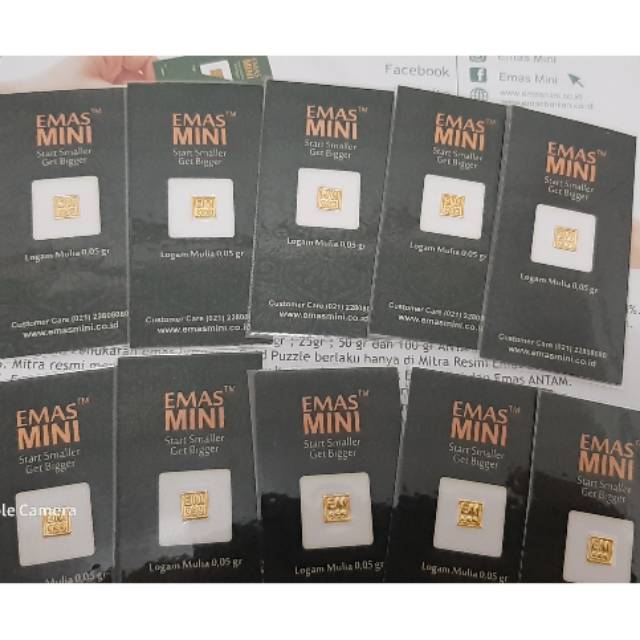 Emas Mini 0,05 Gram