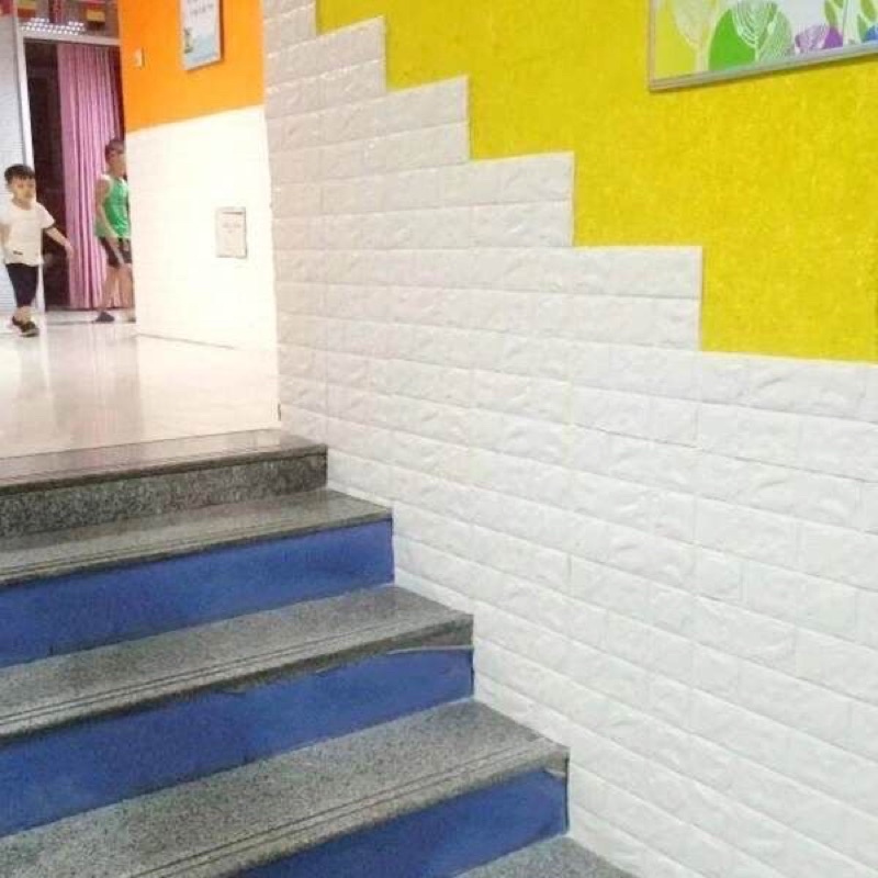 wallpaper 3D Foam / wallfoam dinding 3D Motif bata-2