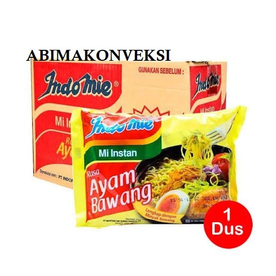 

Indomie Ayam Bawang 1 DUS