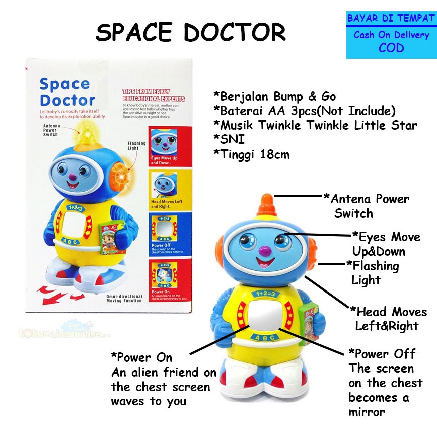 Mainan Robot Space Doctor