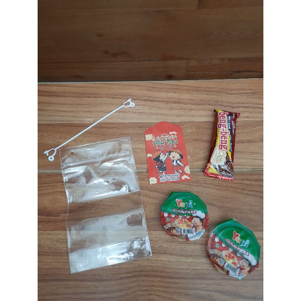 TAS SNACK AMPLOP ANGPAU LEBARAN  IDUL FITRI  PLASTIK 1 PACK ISI 10