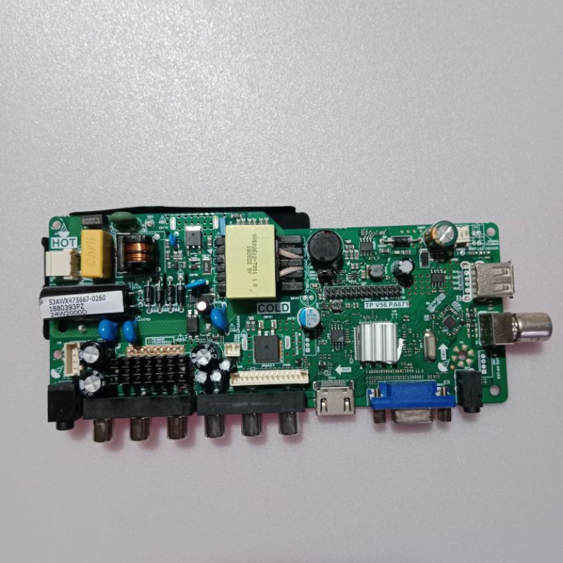 mainboard mb PANASONIC TH 24E305G modul motherboard mesin tv led PANASONIC TH-24E305G
