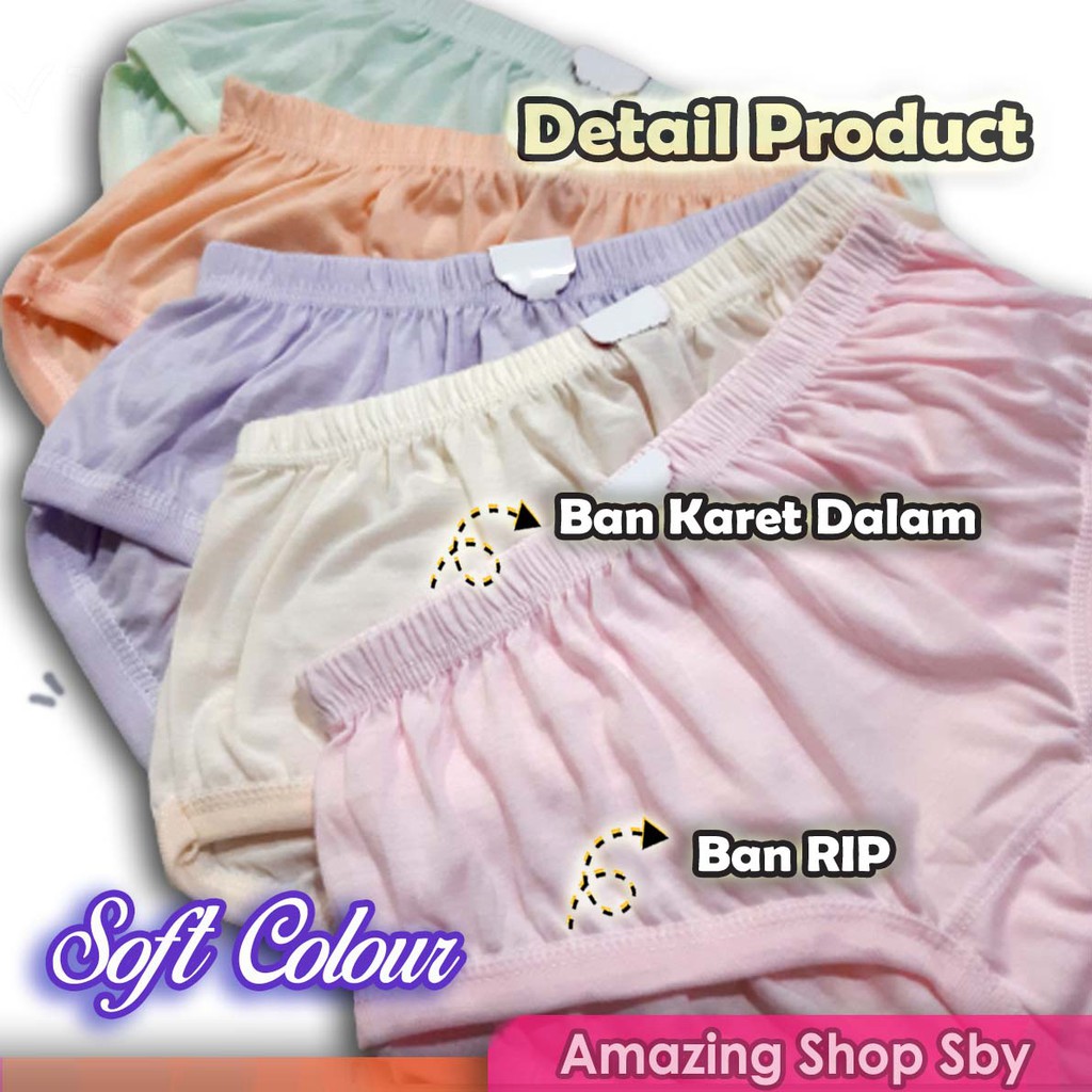 [CD] Celana Dalam Wanita M L XL 3L 4L 5L CD Wanita Hamil Jumbo Size Murah