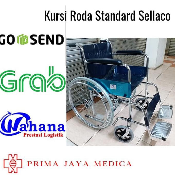 Kursi Roda Standar Sellaco. Kursi Roda Standar Rumah Sakit