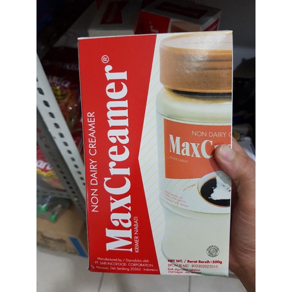 

max creamer non dairy creamer 500gr