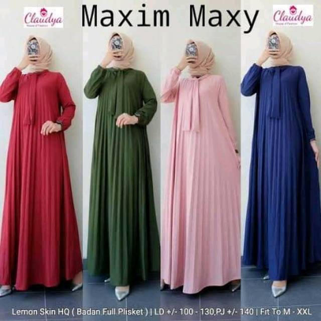 Gamis Plisket Dewasa Gamis Plisket Jumbo Gamis Plisket Busui