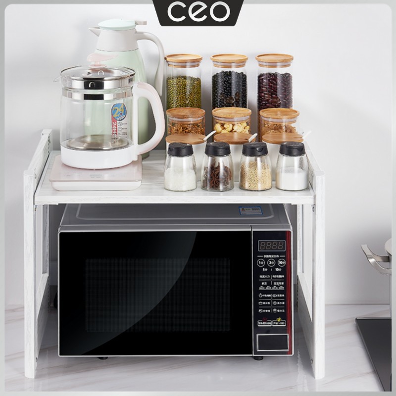 CEO Rak Microwave Aluminium Rak Microwave Serbaguna Rak Oven Rak Dapur