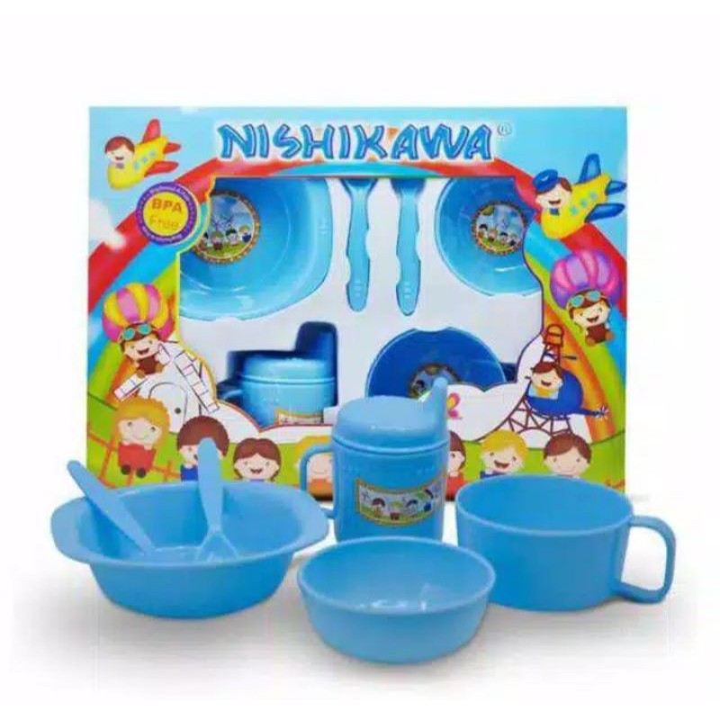 TEMPAT MAKAN SET BAYI NISHIKAWA MEDIUM-FEDING SET NISHIKAWA