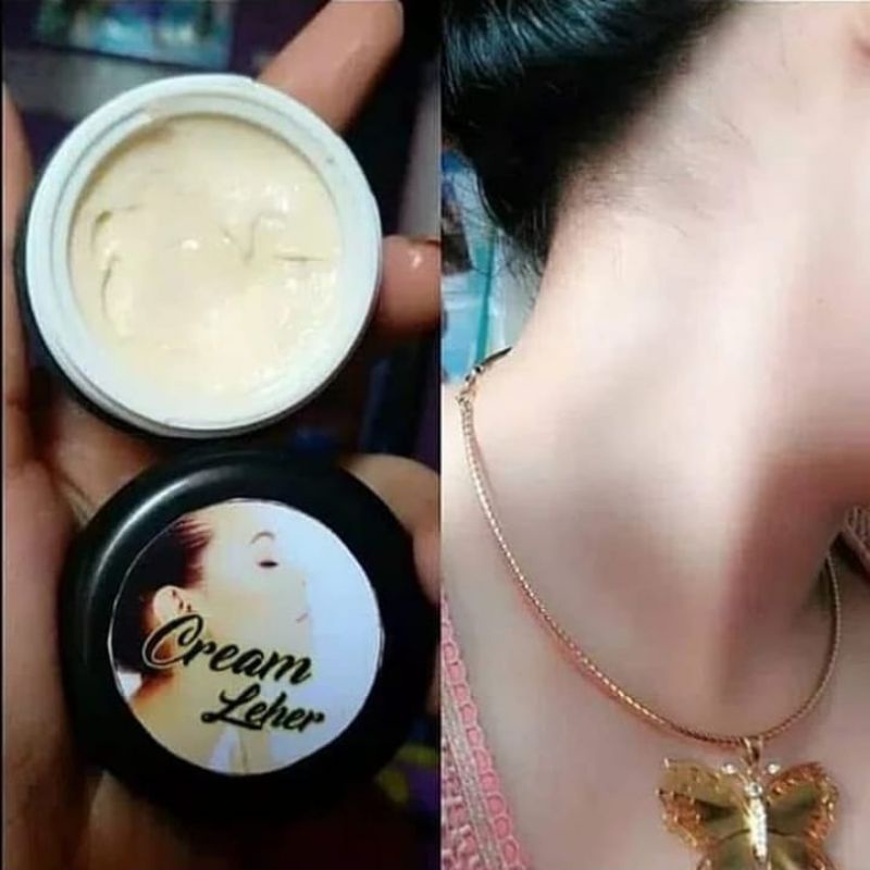 CREAM LEHER POT HITAM CREAM LIPATAN MURAH