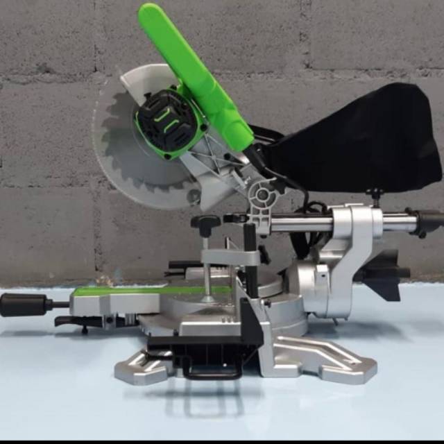 MESIN POTONG ALUMINIUM SLIDING RYU RMS 180 - 1 7 INCH MITRE SAW MITTER SAW