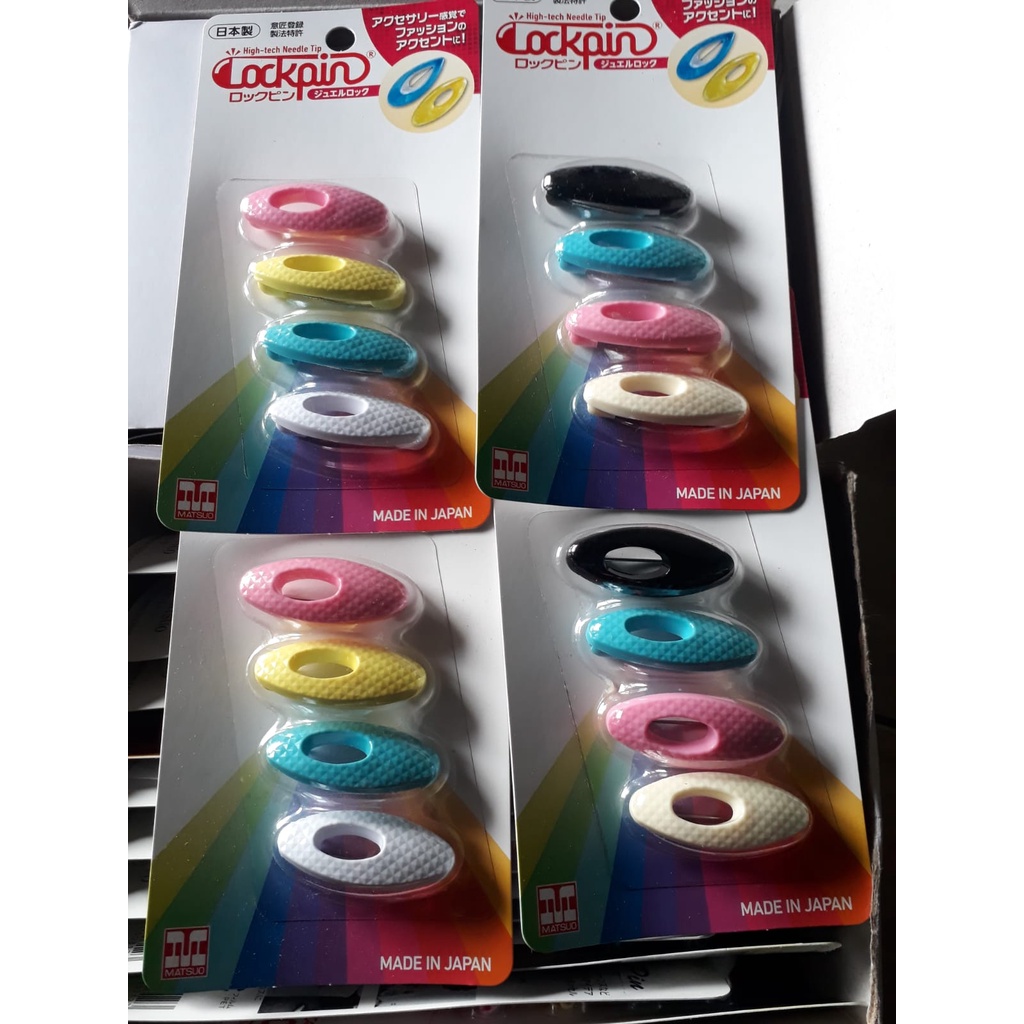 Peniti Pigeon jepang Jewel lock  diamond