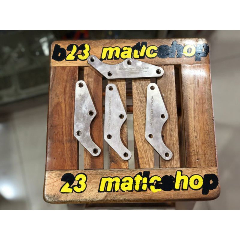 Breket kaliper nissin samurai 4 piston cbr 250 rr pnp shock ori piringan original khusus 4p