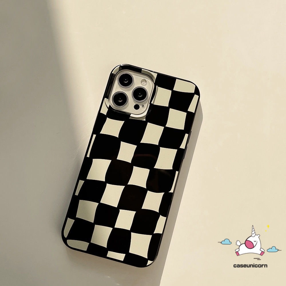 Soft Case Motif Geometri Warna Permen Untuk iPhone 11 13 12 Pro MAX 7plus 8plus XR X XS MAX 7 8 Plus