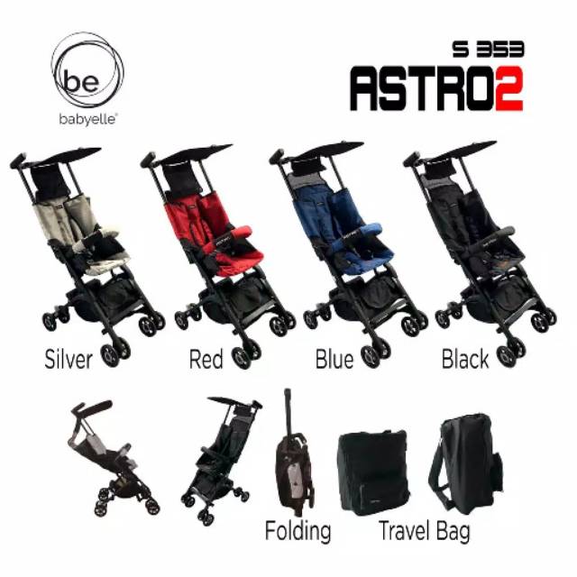 Stroller Babyelle Astro 2/Stroller babyelle Lipat Kecil