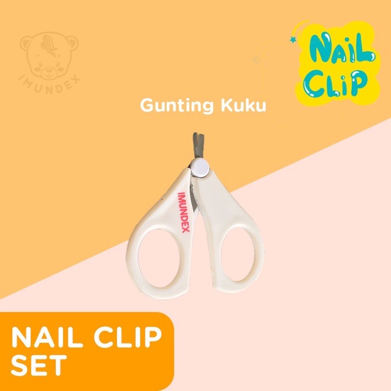 Imundex Baby Grooming Set - Gunting Kuku Bayi Set - Manicure set bayi-3