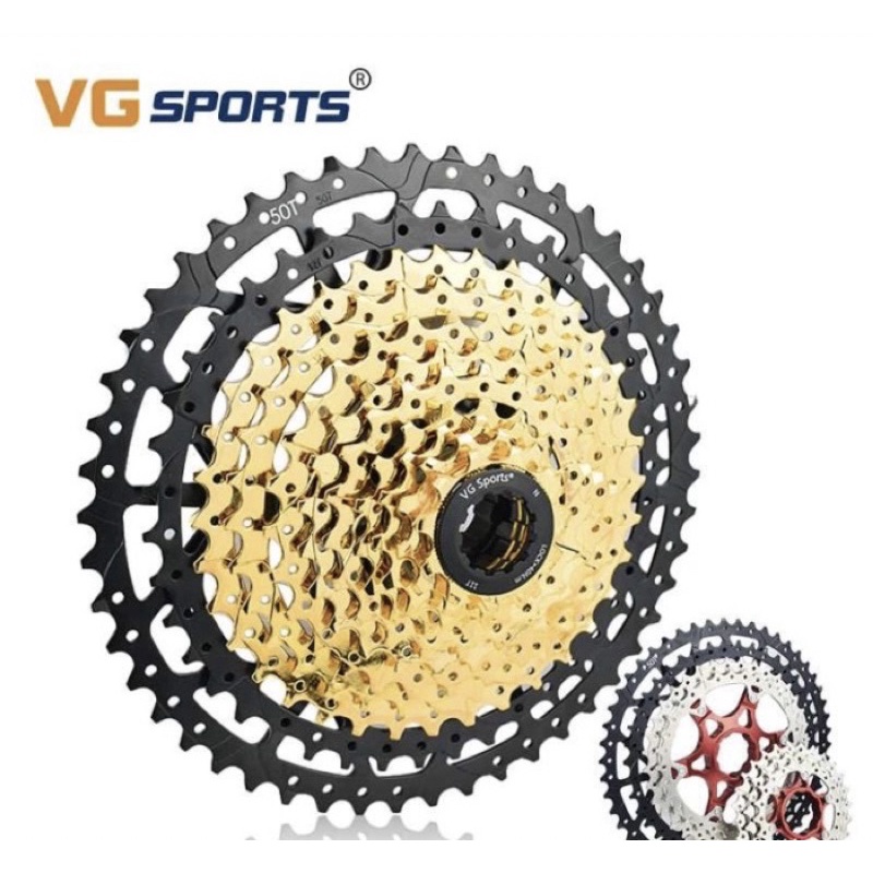 Sprocket Sepeda VG Sport Gold series 9 speed 11-42T Ultralight VG72