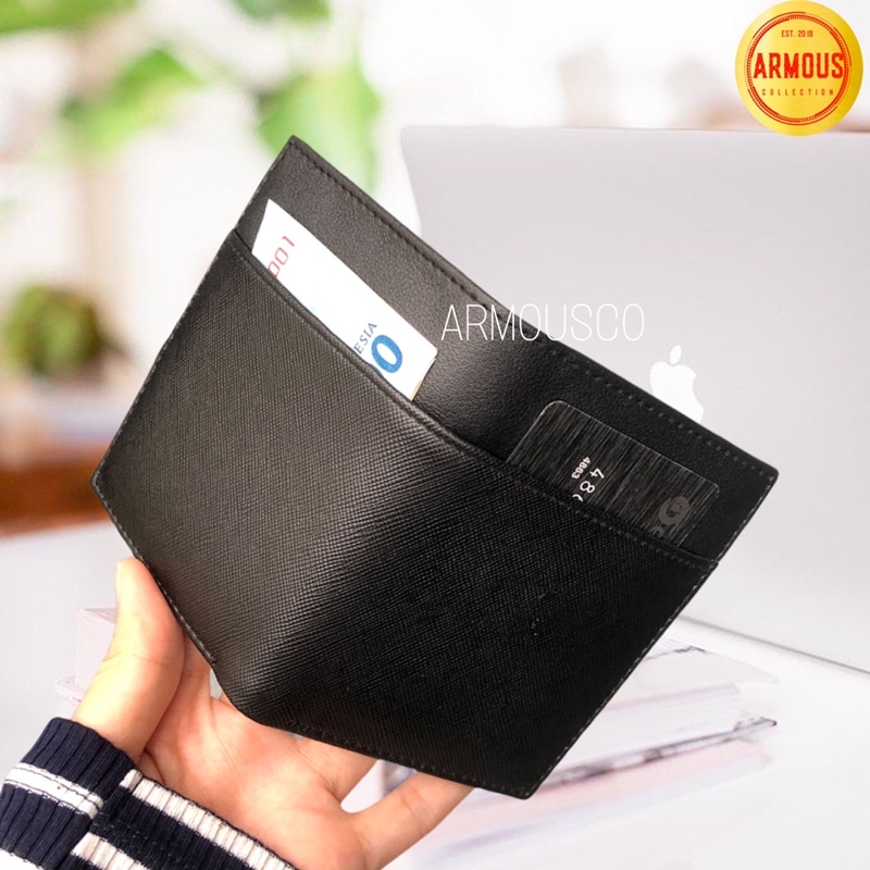 Dompet Kartu Card Holder Model 2 Slot Uang untuk Pria Wanita Terkini Terbaru