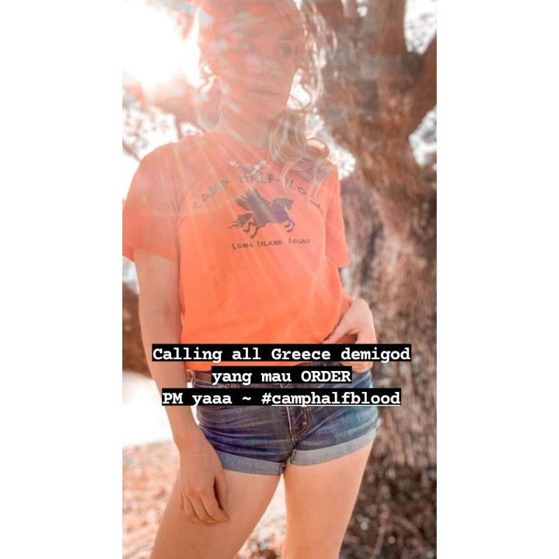 Percy Jackson and the Olympians Camp Half Blood Camp Shirt