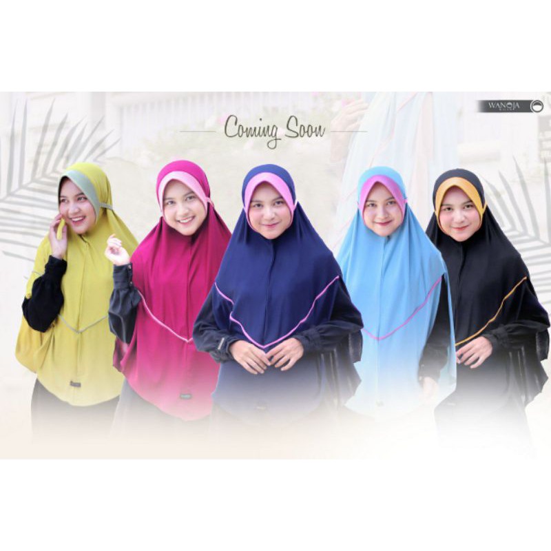 KERUDUNG WANOJA BERGO INSTAN WANOJA BERGO CICI WANOJA