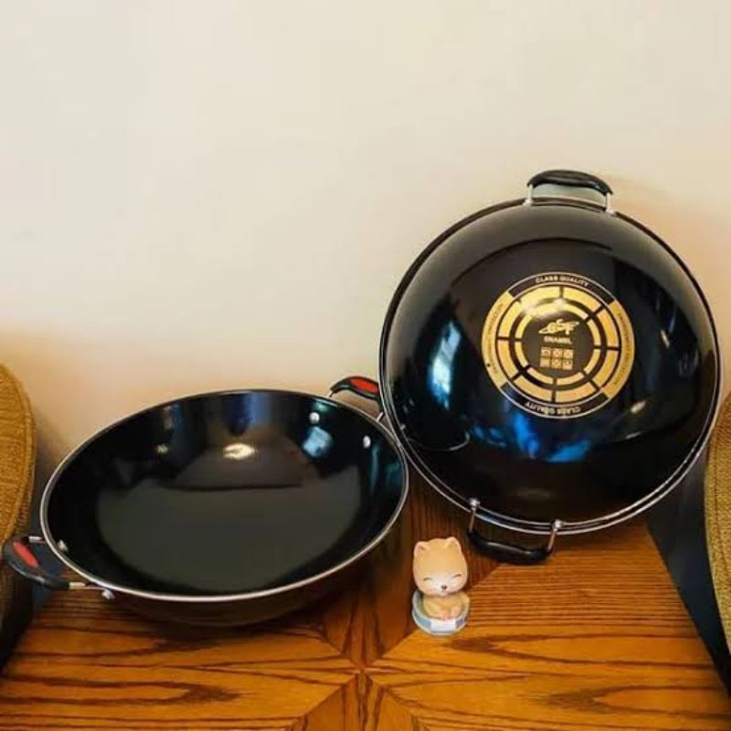 wajan enamel kuping GSF