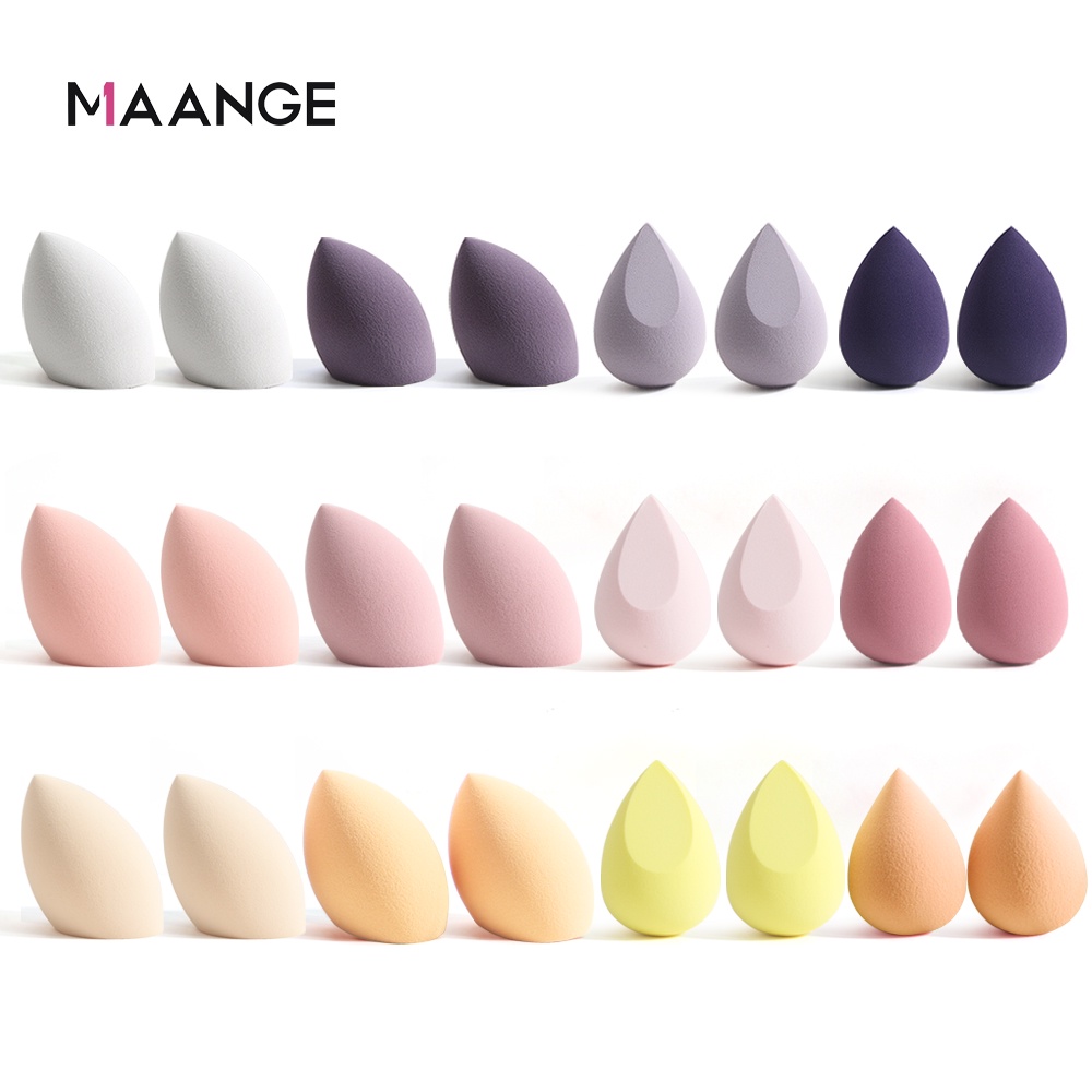 MAANGE 8Pcs/box Flexible Makeup Sponge Beauty eggs Soft Multipurpose Puff Beauty Tools Makeup Accessories