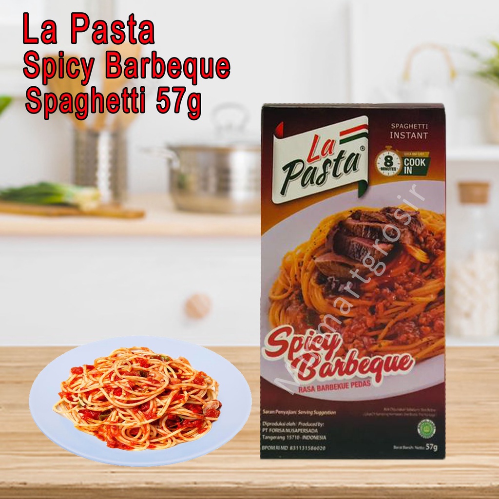 LA PASTA RASA SPICY BARBEQUE 57g