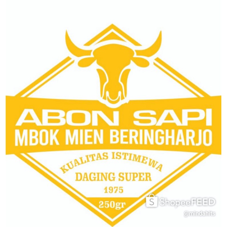 

Abon Sapi Mbok Mien Beringharjo-Jogja | Single Pack Vacum | Original Premium |500 Gr