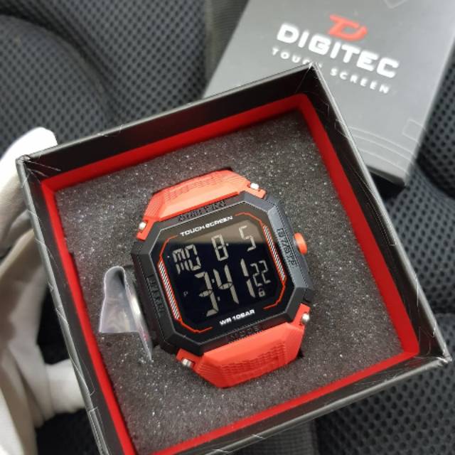Terlaris Jamtangan pria New Digitec DG-3085T D:3,5cm Digital touch screen  original water resist