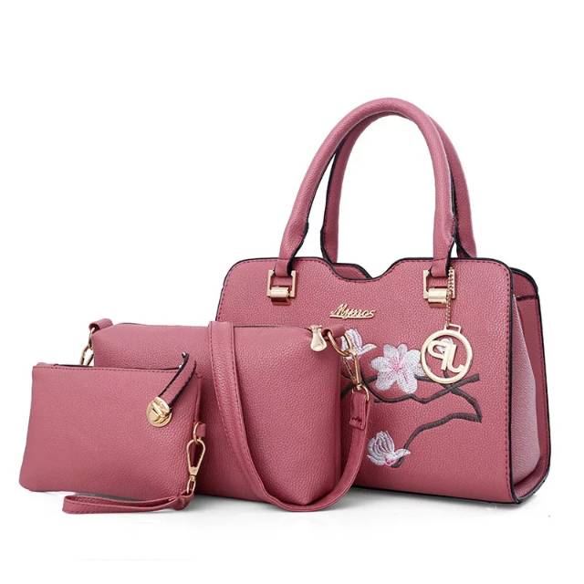 ARORA AR242 AR9672 TAS IMPORT BATAM - TAS KEKINIAN TAS CANTIK BAG DOCTOR HAND BAG 3 IN 1 KAHIYANG