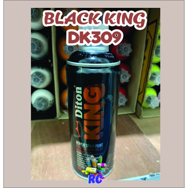 

Diton King DK309 BLACK KING - Acrylic Spray Paints