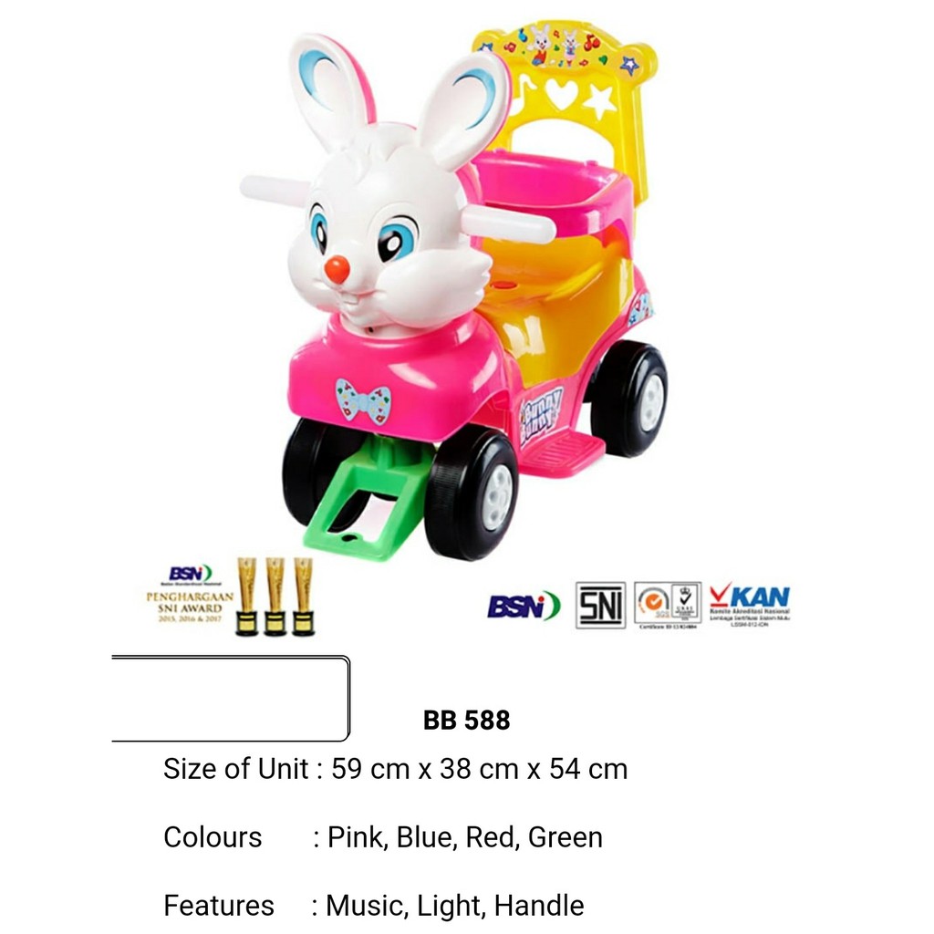 mobil dorong anak - mainan anak - odong odong - sepeda anak