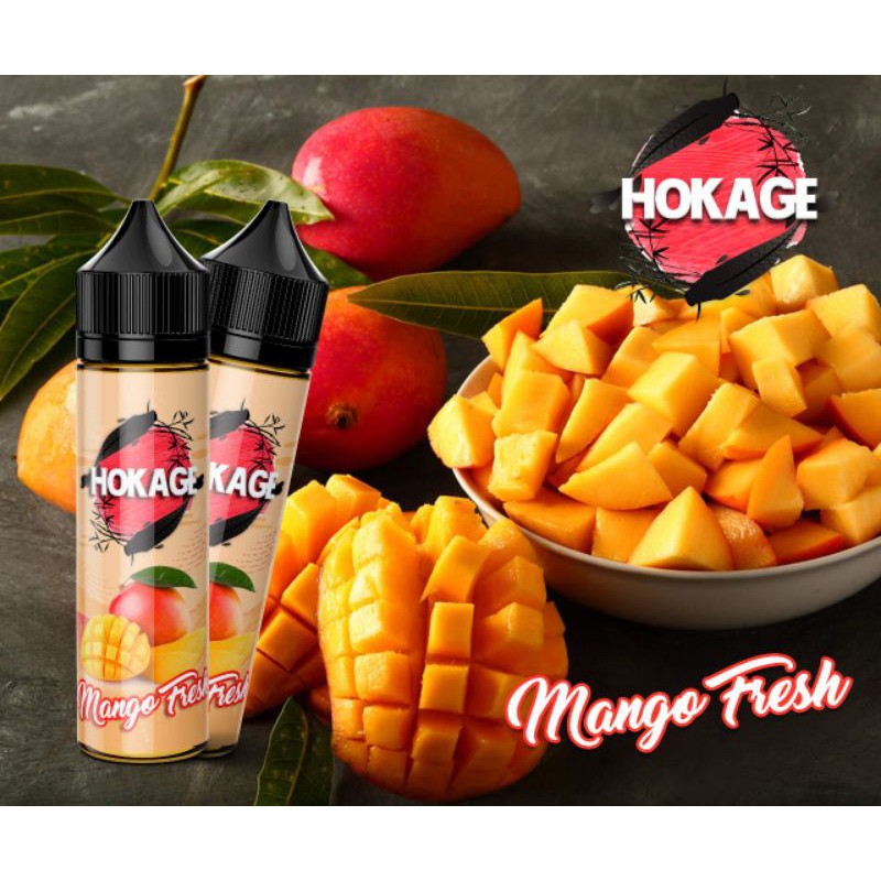 MANGGA DINGIN liquid freebase 60ml 3mg Cukai