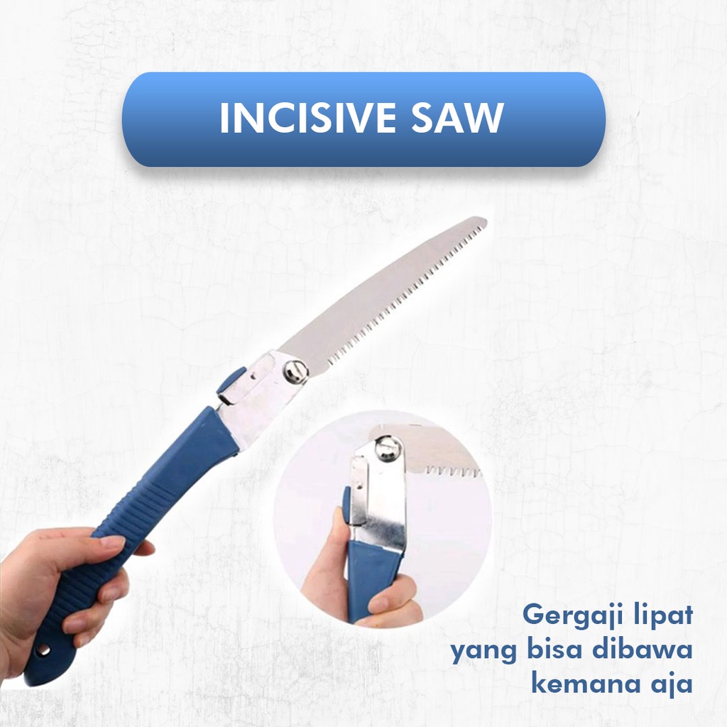 GERGAJI TANGAN/GERGAJI LIPAT/GERGAJI MINI/INCISIVE SAW