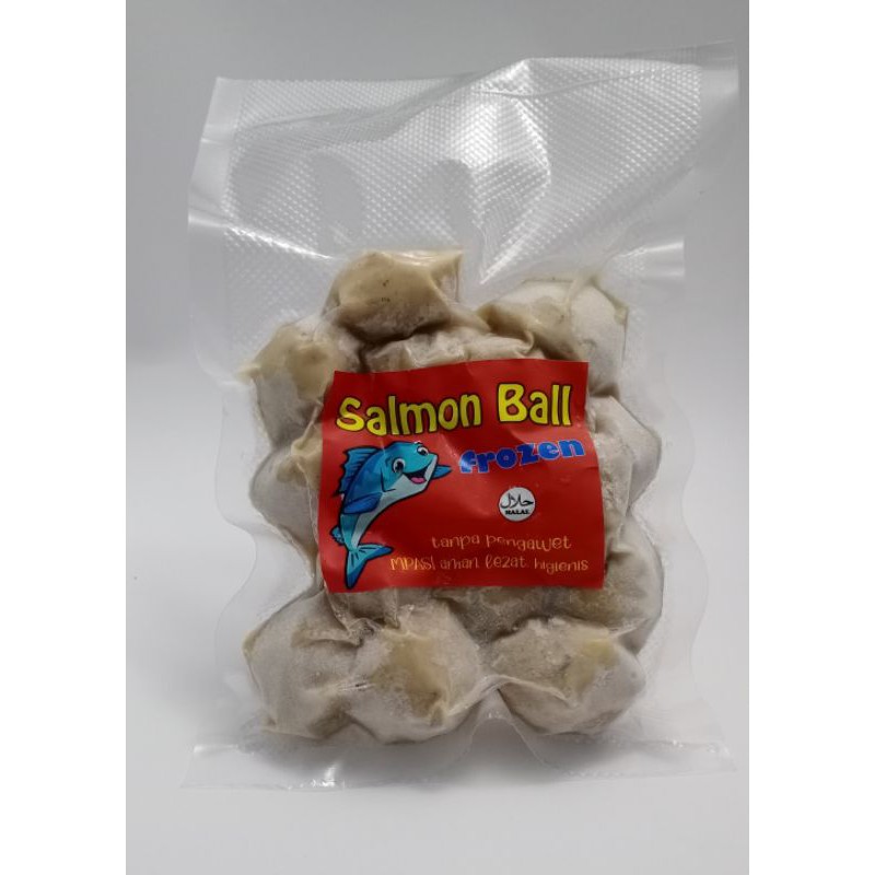 

Bakso salmon home made